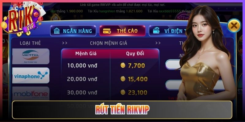 Rút Tiền Rikvip Thần Tốc Không Lo Chờ Đợi Lâu